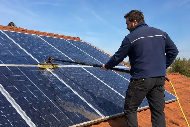Nettoyage et entretien de panneaux solaires à Castelnaud-la-Chapelle